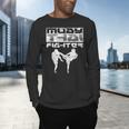 Muay Thai Fighter Boxing Martial Arts Men's Long Sleeve T-Shirt Muay Thai Fighter Boxing Martial Arts Men's Long Sleeve T-Shirt