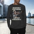 Muay Thai Lord Jesus Kickboxing Christian Men's Long Sleeve T-Shirt