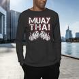 Muay Thai Lover For Fight Fans Men's Long Sleeve T-Shirt