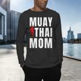 Muay Thai Mom Martial Artis Combat Sports Mother's Day Men's Long Sleeve T-Shirt