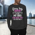 Muay Thai Sister Definition Muay Thai Sis Men's Long Sleeve T-Shirt