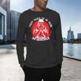Muay Thai Sport Fight Hard Or Go Home Fighter Muay Thai Men's Long Sleeve T-Shirt