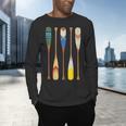 Paddle Canoe Men's Long Sleeve T-Shirt Paddle Canoe Men's Long Sleeve T-Shirt