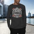 Paddling Island Heritage Outrigger Canoe Men's Long Sleeve T-Shirt