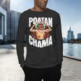 POATAN CHAMA MMA Fan JJB Boxing Muay Thai Kickboxing Men's Long Sleeve T-Shirt
