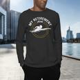 My Retirement Plan Swim Athlete Swimming Grandpa Swimmer Men's Long Sleeve T-Shirt