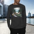 Solo Canoe Tourer Who Knows Every Rapid Campsite Portage Men's Long Sleeve T-Shirt