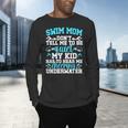 Swim Mom Swimming Mom Of A Swimmer Mama Men's Long Sleeve T-Shirt Swim Mom Swimming Mom Of A Swimmer Mama Men's Long Sleeve T-Shirt