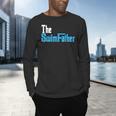 The SwimFather Saying Tee For Swimming Fatehrs Men's Long Sleeve T-Shirt The SwimFather Saying Tee For Swimming Fatehrs Men's Long Sleeve T-Shirt