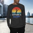 Synchronized Swimming Oxygen Is Overrated Men's Long Sleeve T-Shirt