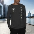 Thai Boxing Muay Thai Men's Long Sleeve T-Shirt Thai Boxing Muay Thai Men's Long Sleeve T-Shirt