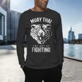 Tiger Muay Thai And Kickboxing Men's Long Sleeve T-Shirt Tiger Muay Thai And Kickboxing Men's Long Sleeve T-Shirt
