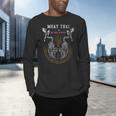 Twin Tiger Sak Yant Muay Thai Fighter Tee Martial Art Men's Long Sleeve T-Shirt Twin Tiger Sak Yant Muay Thai Fighter Tee Martial Art Men's Long Sleeve T-Shirt