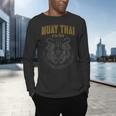 Twin Tiger Sak Yant Muay Thai Men's Long Sleeve T-Shirt
