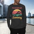 Water Rat Water Sports Hobby Swimming Club Swimming Men's Long Sleeve T-Shirt Water Rat Water Sports Hobby Swimming Club Swimming Men's Long Sleeve T-Shirt