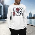 Boxing Professional Boxer Muay Thai Kickboxer Fan Boxing Men's Long Sleeve T-Shirt