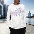 Canoe Canoeing Kayak Paddling Canoeist Men's Long Sleeve T-Shirt