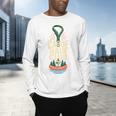 Canoe Hair Club Paddling Retro Comfort Colors Crop Top Men's Long Sleeve T-Shirt Canoe Hair Club Paddling Retro Comfort Colors Crop Top Men's Long Sleeve T-Shirt