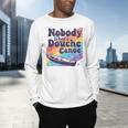 Don’t Be a Douche Canoe Saying Men's Long Sleeve T-Shirt Don’t Be a Douche Canoe Saying Men's Long Sleeve T-Shirt
