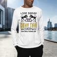LION SQUAD THAILAND KICKBOXING MUAY THAI MMA TRAINING Men's Long Sleeve T-Shirt LION SQUAD THAILAND KICKBOXING MUAY THAI MMA TRAINING Men's Long Sleeve T-Shirt