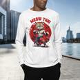 Meow Thai Funny Muay Thai And Cats Lover Men's Long Sleeve T-Shirt Meow Thai Funny Muay Thai And Cats Lover Men's Long Sleeve T-Shirt