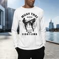 Muay Thai Art Of Eight Limb Men's Long Sleeve T-Shirt Muay Thai Art Of Eight Limb Men's Long Sleeve T-Shirt