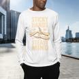 Sticky Hands Steady Mind Muay Thai Boxing Men's Long Sleeve T-Shirt