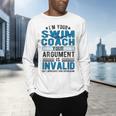 Swim Coach Swimming Coach Men's Long Sleeve T-Shirt Swim Coach Swimming Coach Men's Long Sleeve T-Shirt