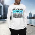 Swim Mom Definition Swimming Mother Of A Swimmer Mom Men's Long Sleeve T-Shirt Swim Mom Definition Swimming Mother Of A Swimmer Mom Men's Long Sleeve T-Shirt