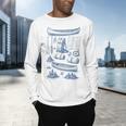 Women's Canoe Wilderness Gear Vintage Chart Collection Illustration Men's Long Sleeve T-Shirt