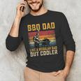 BBQ Dad Like Regular Dad But Cooler Father's Day Men's Long Sleeve T-Shirt