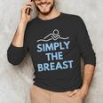 Breaststroke Swimming SwimmerShirt Men's Long Sleeve T-Shirt Breaststroke Swimming SwimmerShirt Men's Long Sleeve T-Shirt