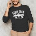 Canoe Crew Canoeing Men's Long Sleeve T-Shirt Canoe Crew Canoeing Men's Long Sleeve T-Shirt