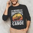 Canoe Old Man Sleeveless Men's Long Sleeve T-Shirt