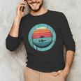 Canoe Sunset Men's Long Sleeve T-Shirt Canoe Sunset Men's Long Sleeve T-Shirt