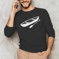Canoeing Kayaking Canoe Tshirt Men's Long Sleeve T-Shirt