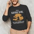Cool Kayak For Women Girls Kayaker Canoe Kayaking Paddle Oar Men's Long Sleeve T-Shirt