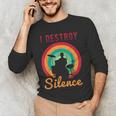 Drum Kit Tshirt For a Drummer With Percussion Instruments Men's Long Sleeve T-Shirt Drum Kit Tshirt For a Drummer With Percussion Instruments Men's Long Sleeve T-Shirt