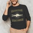 Drummer Music Drum Kit Men's Long Sleeve T-Shirt