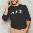 Evolution Drum Kit Men's Long Sleeve T-Shirt