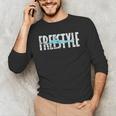 Freestyle Swimming Men's Long Sleeve T-Shirt Freestyle Swimming Men's Long Sleeve T-Shirt
