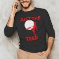 Just The Teep MMA Muay Thai Kick Jiu-Jitsu Fighting Men's Long Sleeve T-Shirt Just The Teep MMA Muay Thai Kick Jiu-Jitsu Fighting Men's Long Sleeve T-Shirt