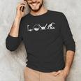LOVE Swimming Practice Freestyle BreaststrokeShirt Men's Long Sleeve T-Shirt LOVE Swimming Practice Freestyle BreaststrokeShirt Men's Long Sleeve T-Shirt