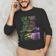 Love Many Trust Few Always Paddle Your Own Canoe Canoes Men's Long Sleeve T-Shirt