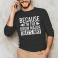 Major Musician Drum Kit Men's Long Sleeve T-Shirt Major Musician Drum Kit Men's Long Sleeve T-Shirt