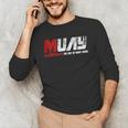 Martial Arts Muay Thai Men's Long Sleeve T-Shirt