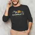 Mountain Kayaking Nature Water Sports Kayaker Canoeing Kayak Men's Long Sleeve T-Shirt