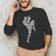 Muay Thai Thai Boxes Taekwondo Men Boys Children Men's Long Sleeve T-Shirt Muay Thai Thai Boxes Taekwondo Men Boys Children Men's Long Sleeve T-Shirt