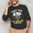 Muay Thai Thai Boxing Elephant Martial Arts T-Shirt Men's Long Sleeve T-Shirt Muay Thai Thai Boxing Elephant Martial Arts T-Shirt Men's Long Sleeve T-Shirt