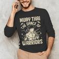 Muay Thai The Dance Of Warriors Muay Thai Men's Long Sleeve T-Shirt Muay Thai The Dance Of Warriors Muay Thai Men's Long Sleeve T-Shirt